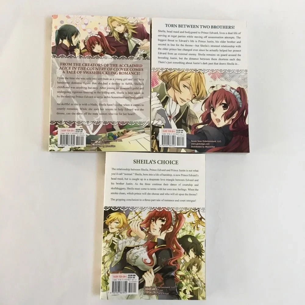 Crimson Empire: Circumstances to Serve a Noble Vol. 1-3 Quin Rose Manga